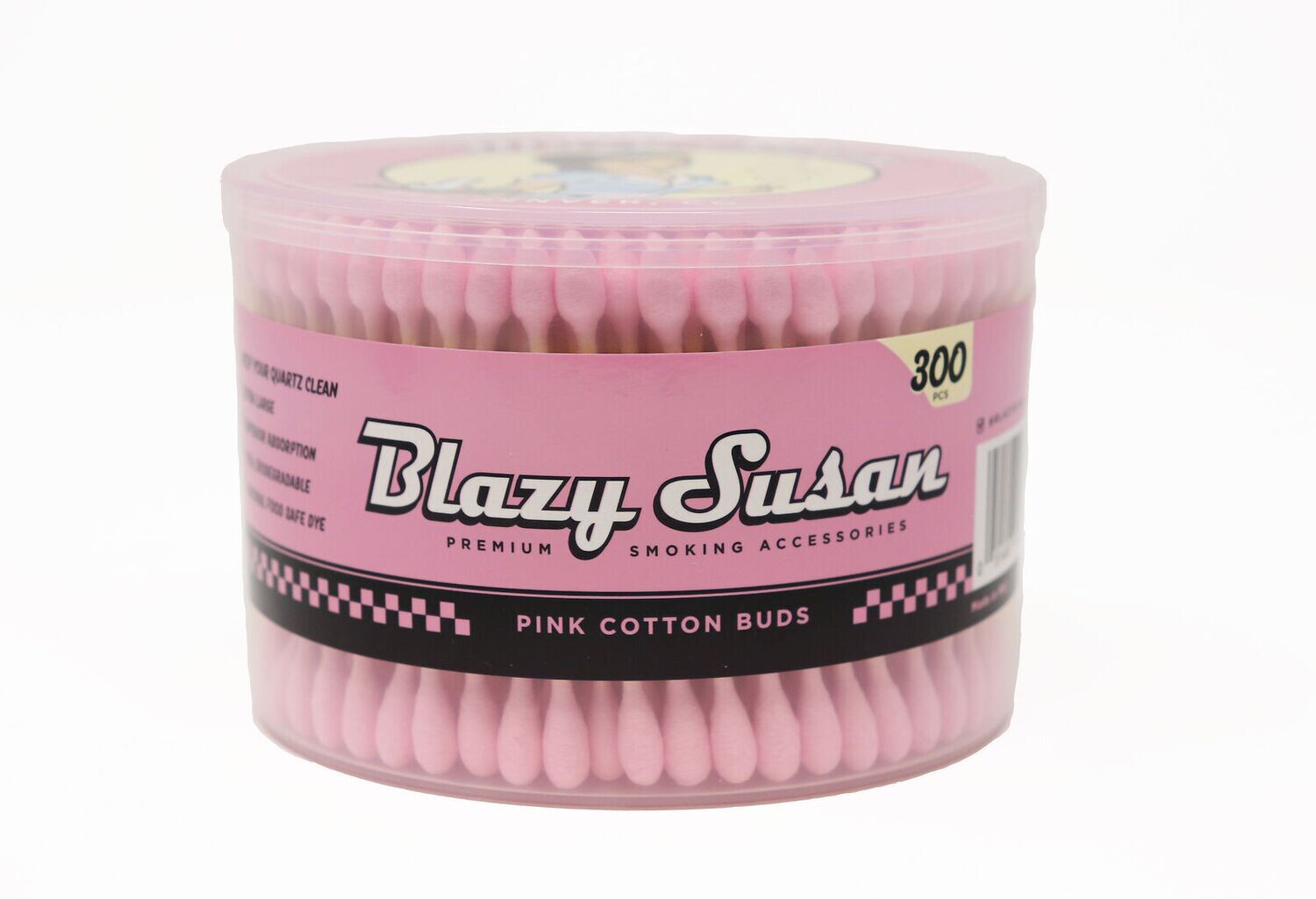 Blazy Susan Pink Cotton Buds 300ct