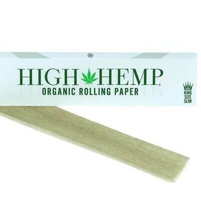 High Hemp Rolling Papers King Size Slim