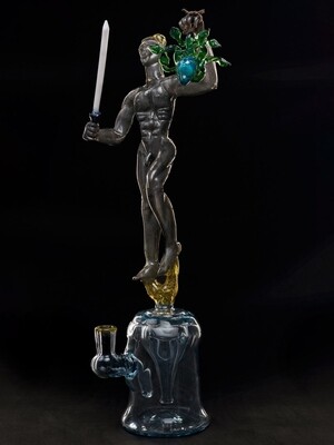 KT Scissorbaby (FL) Perseus Rig w Medusa Pendant & Sword Dabber