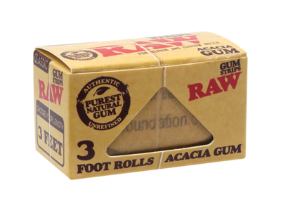 Raw Classic Gum Strips 3ft Roll