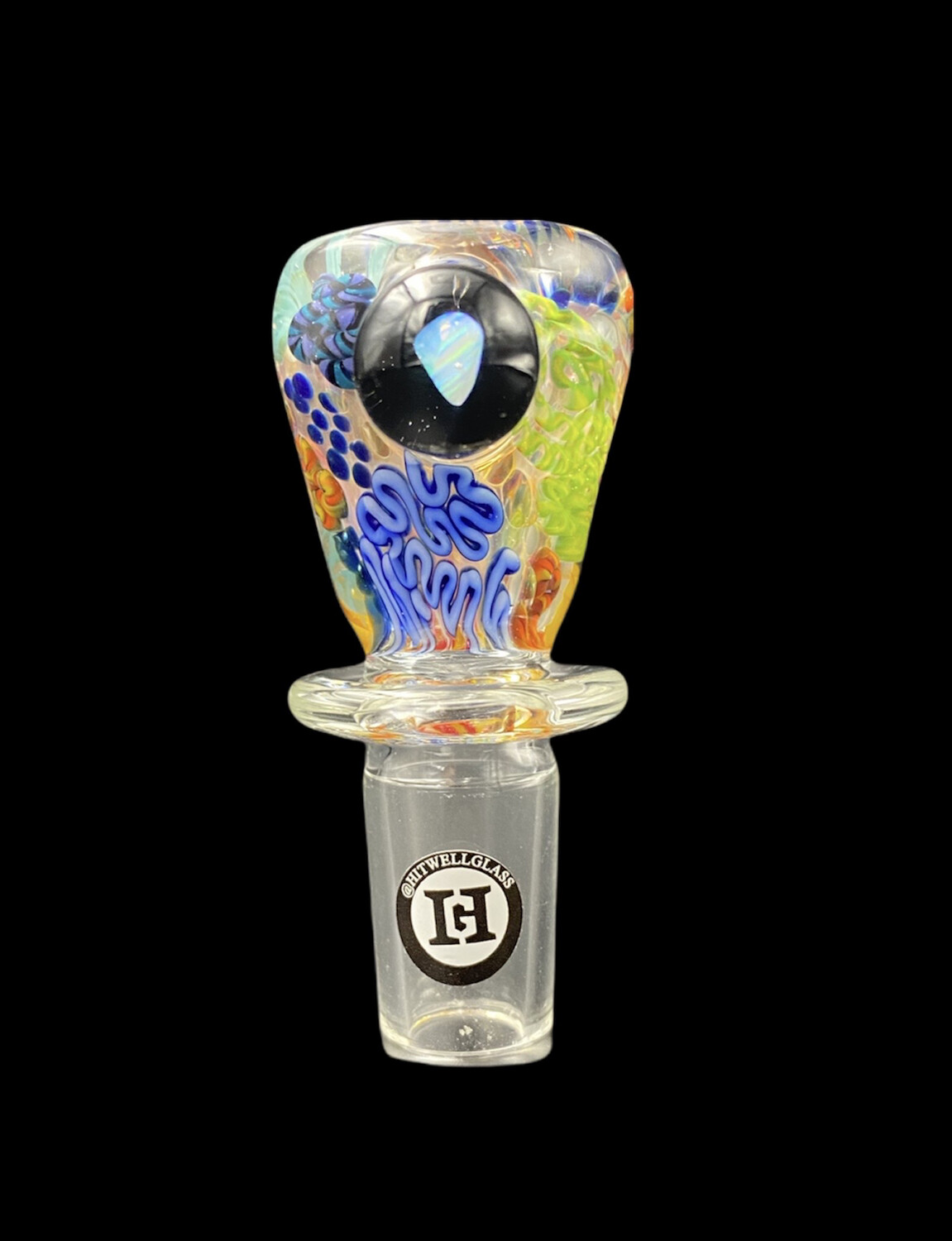 Hitwell Glass (CA) Intricate Inside Out Bowl 18mm - A