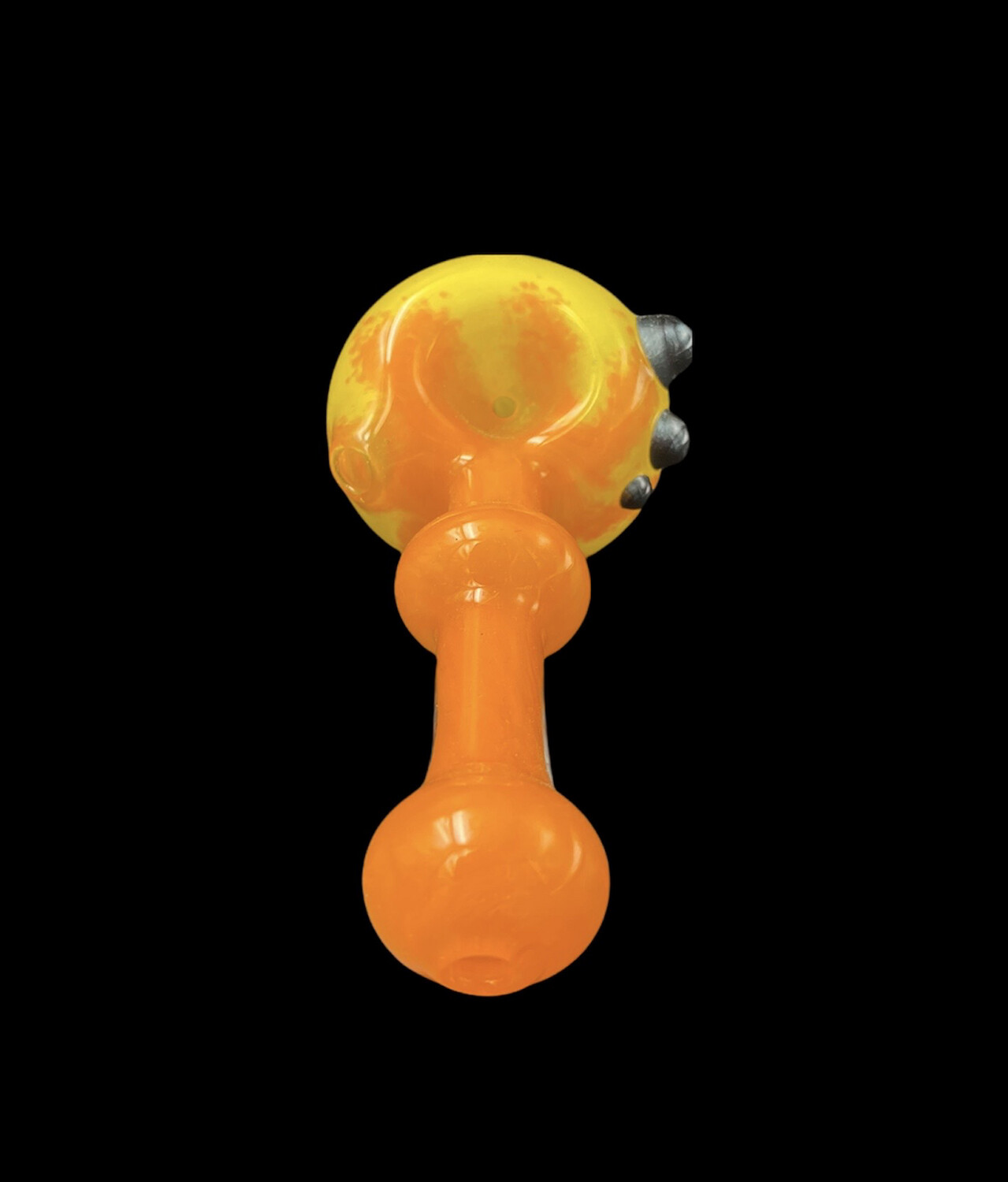 Goblin King (TX) Frit Spoon - Orange to Yellow
