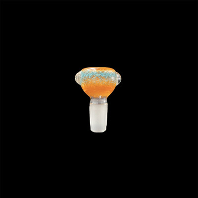 Anton Glass (MA) Frit Bowl Slides 14mm - Orange to Blue