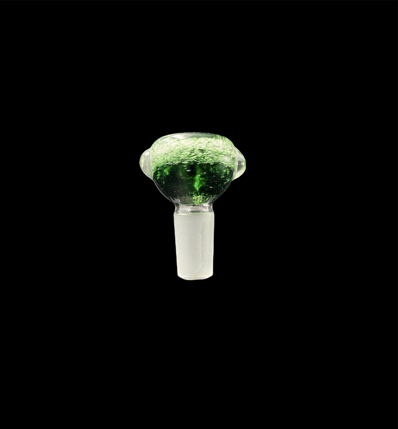 Anton Glass (MA) Frit Bowl Slides 14mm - Green to White