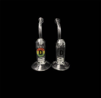 Diesel Glass (FL) 44x4 Barrel Perc Rig "Sherlock Style"