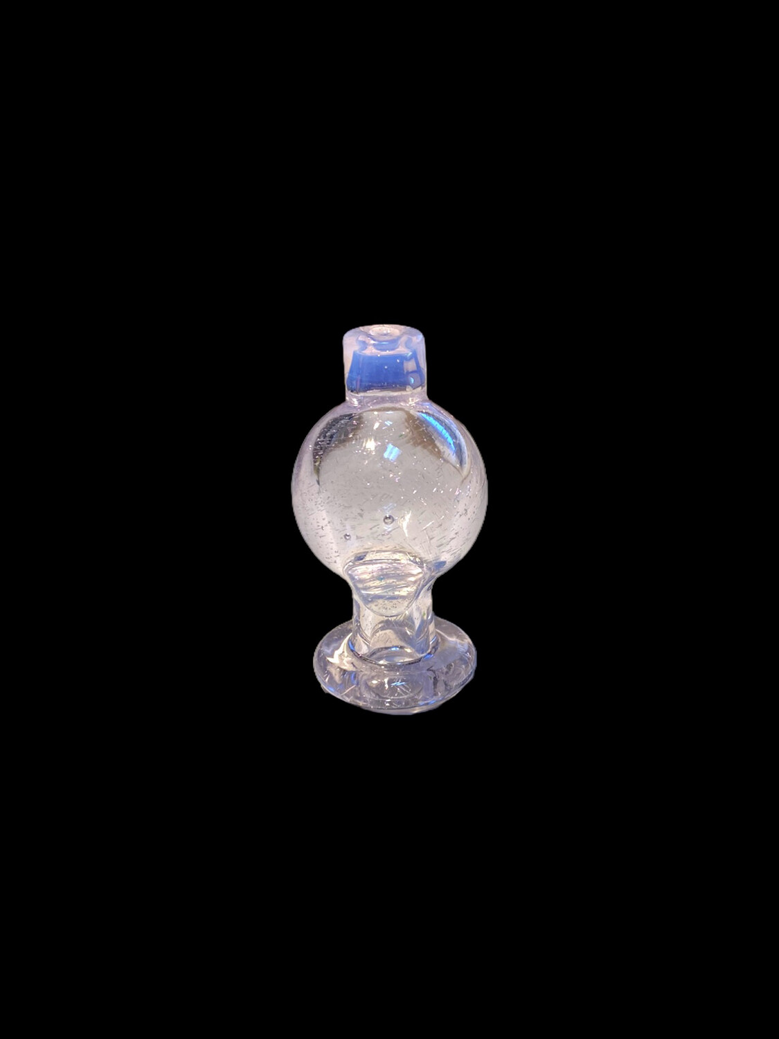 CreepySpooky Glass (FL) - Magenta Dichro Bubble Cap
