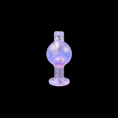CreepySpooky Glass (FL) - Purple Crushed Opal Bubble Cap