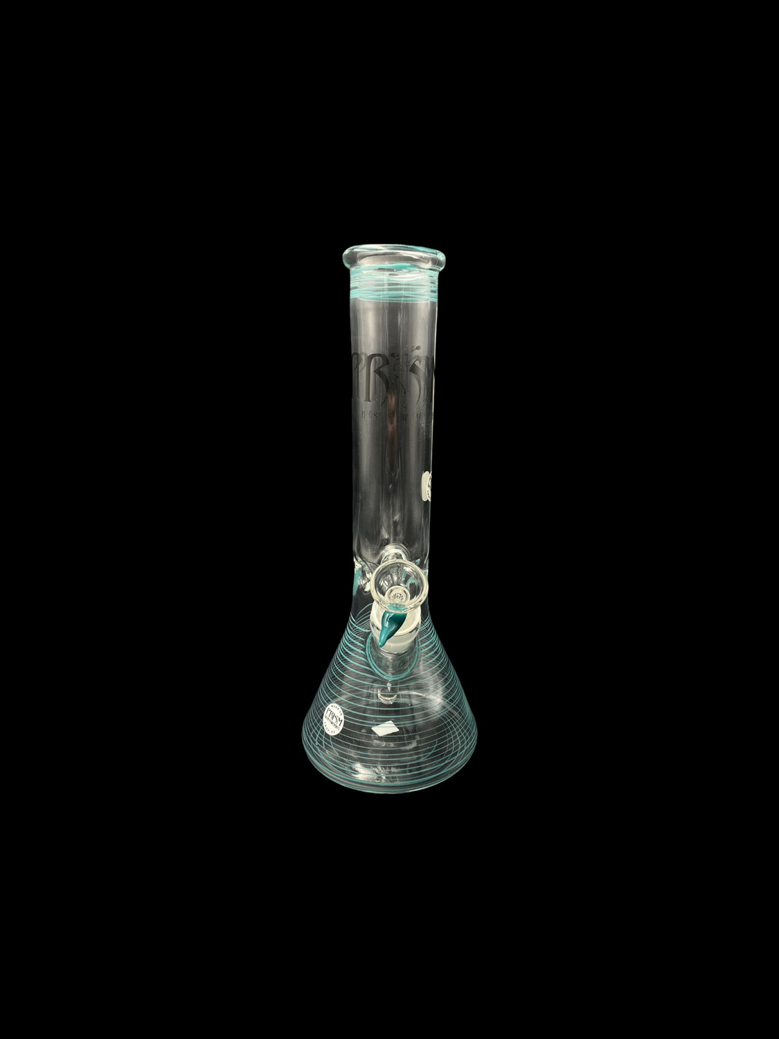Prism Glassworks (NY) - Medium Beaker Teal B