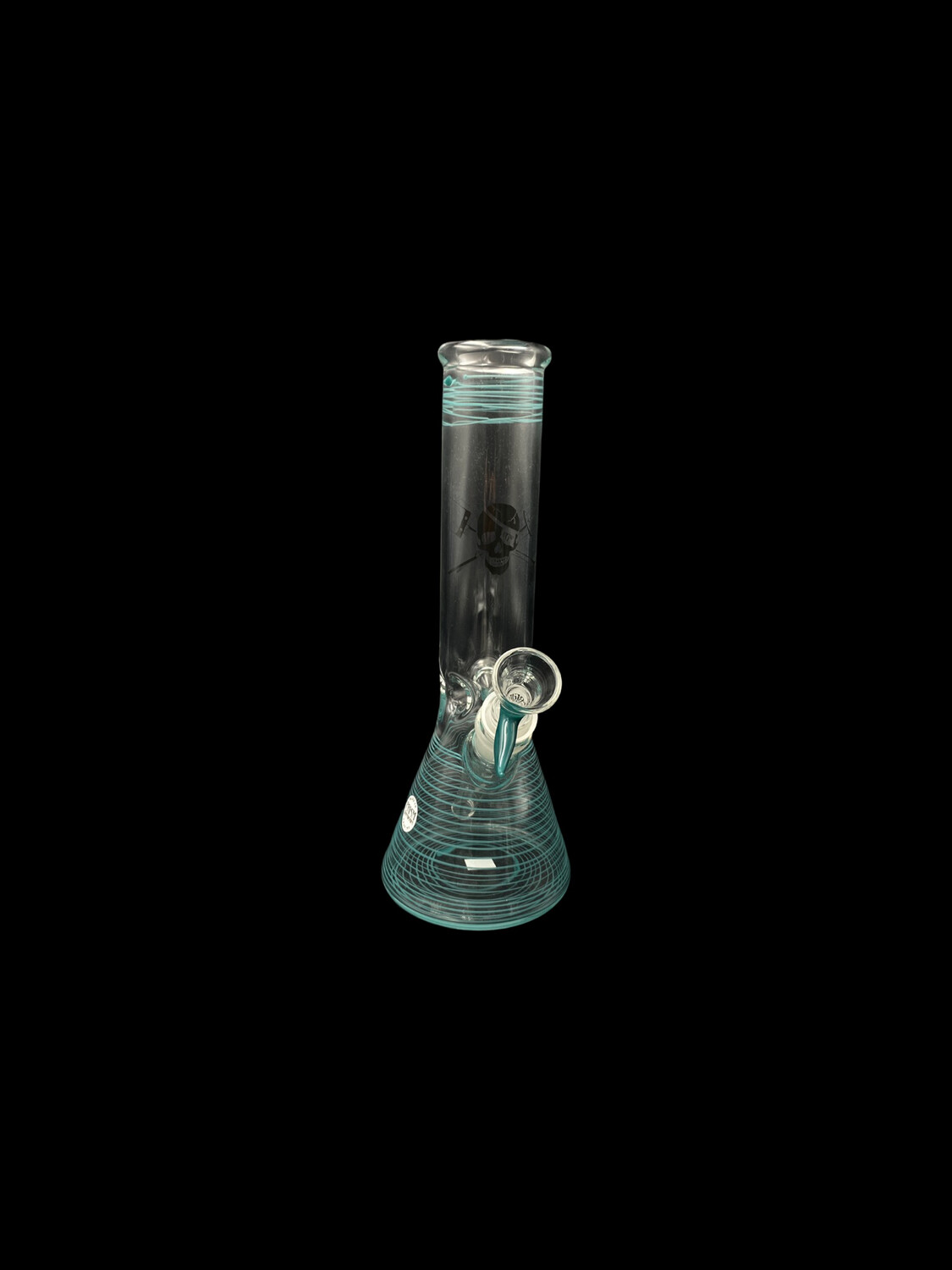 Prism Glassworks (NY) - Medium Beaker Teal A