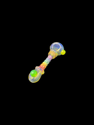 Multiverse Glass (MI) - Hempwick Spoon Green Accent