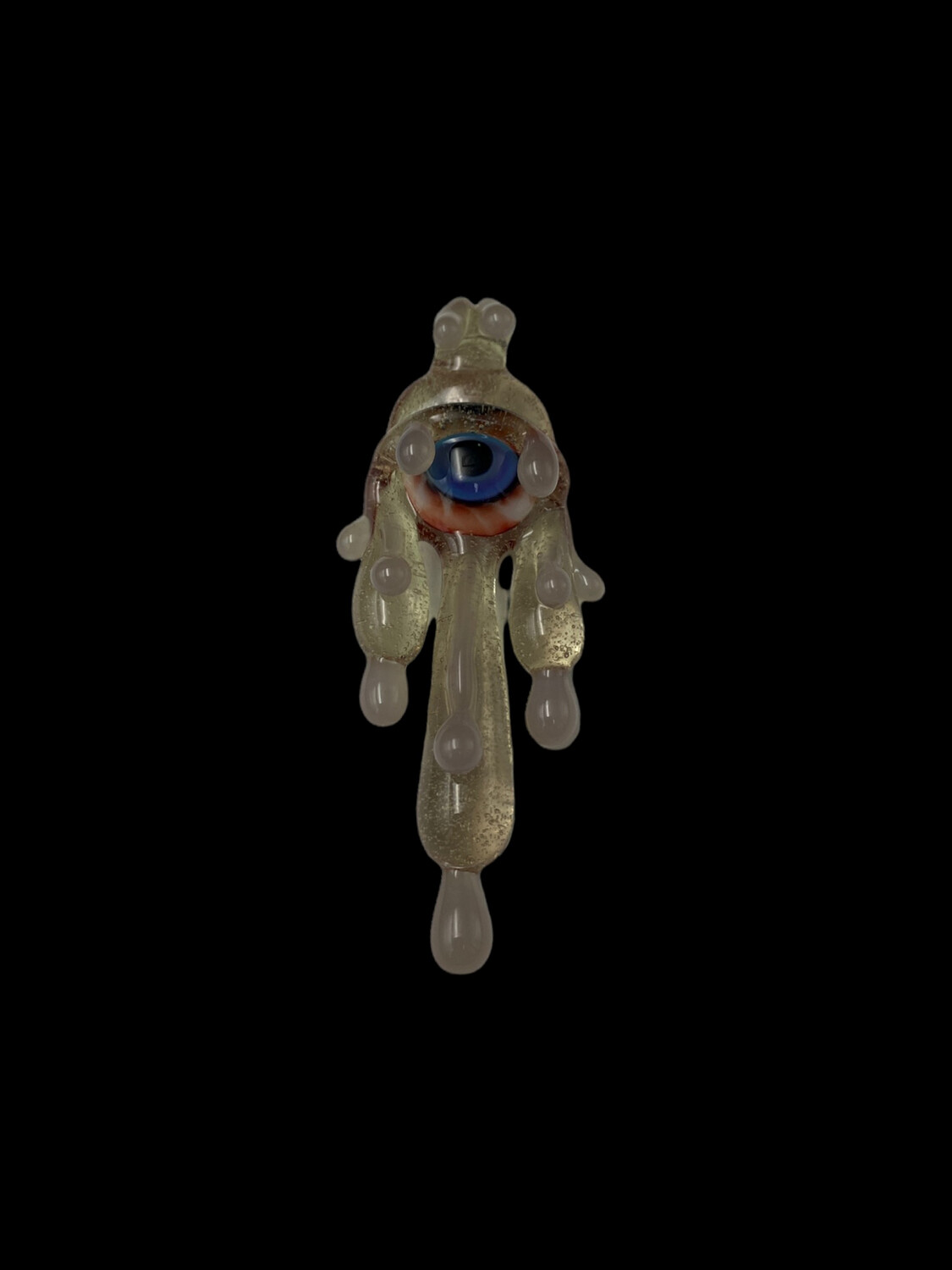 Obi Wook Glass (DE) - CFL Shifty Drippy Eye Pendant