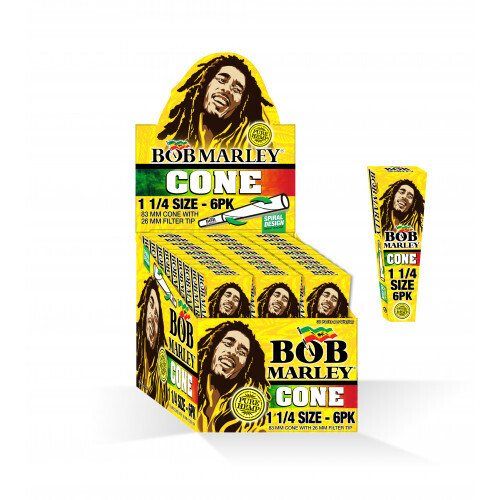 Bob Marley Cones 6pk 1.25
