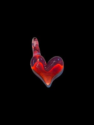 KT Scissorbaby (FL) Single Color Heart Pendant D