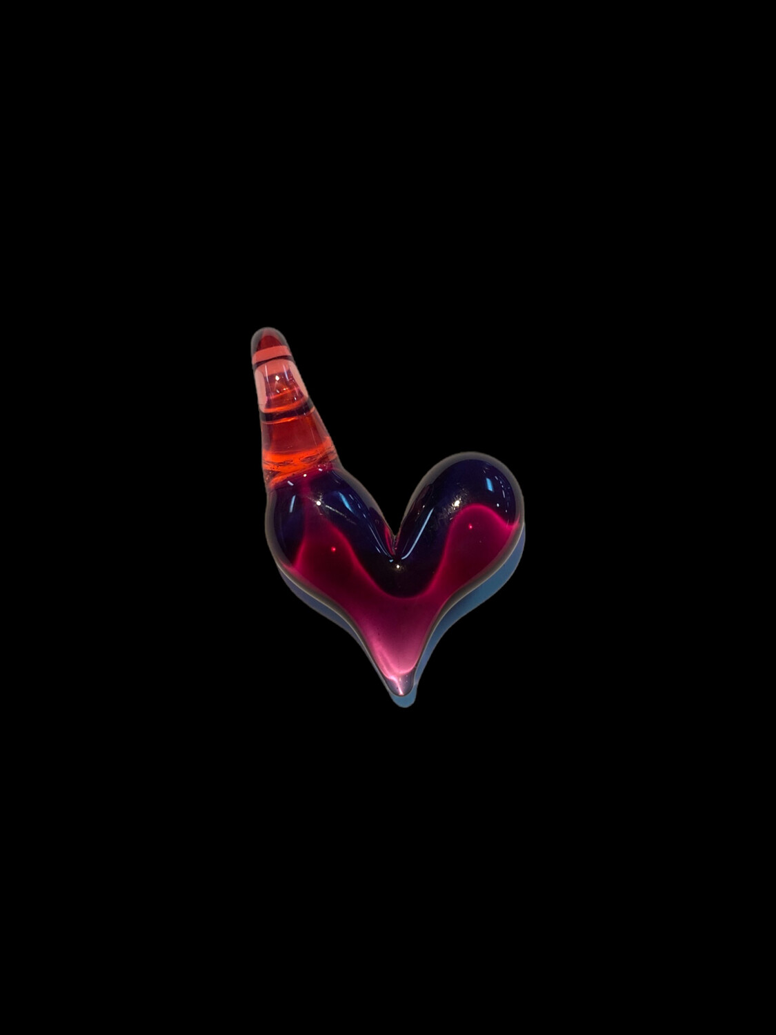 KT Scissorbaby (FL) Single Color Heart Pendant C