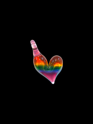KT Scissorbaby (FL) Rainbow Heart Pendant A