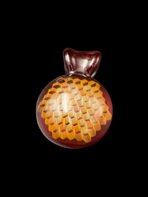 Ryan Teurfs (CA) Honey Candy Pendant - Pomegranate