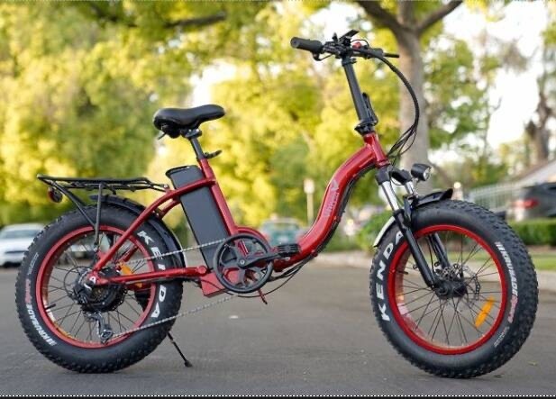 VTUVIA SF20 20 Inch Folding Fat Tire Electric Bike, 750W Motor and 48V 13AH Removable Battery
MSRP: $2,350.00