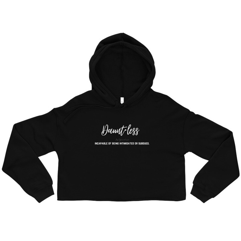 Definition Crop Hoodie Definition Crop Hoodie