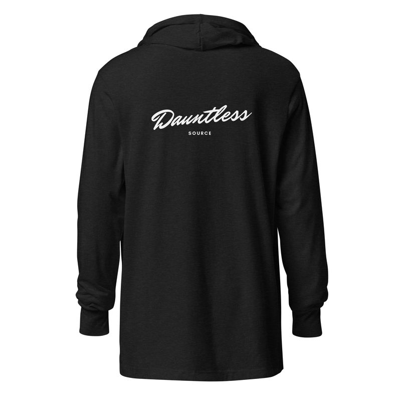 Real Hooded long-sleeve tee