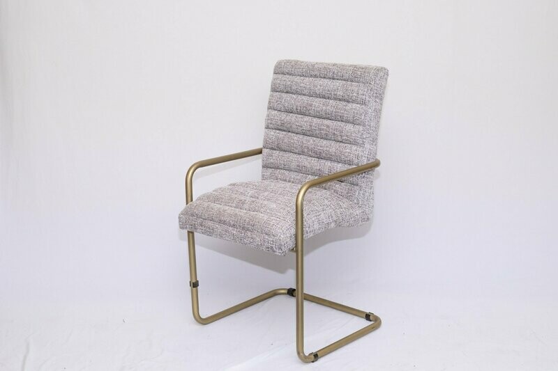 Grey/Gold Chair