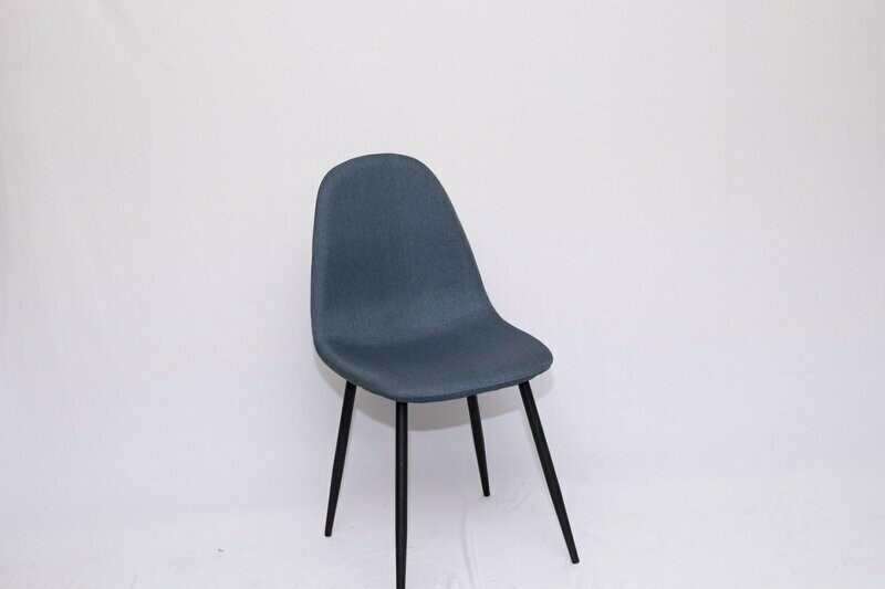 Blue Fabric Chair - Set Of 4