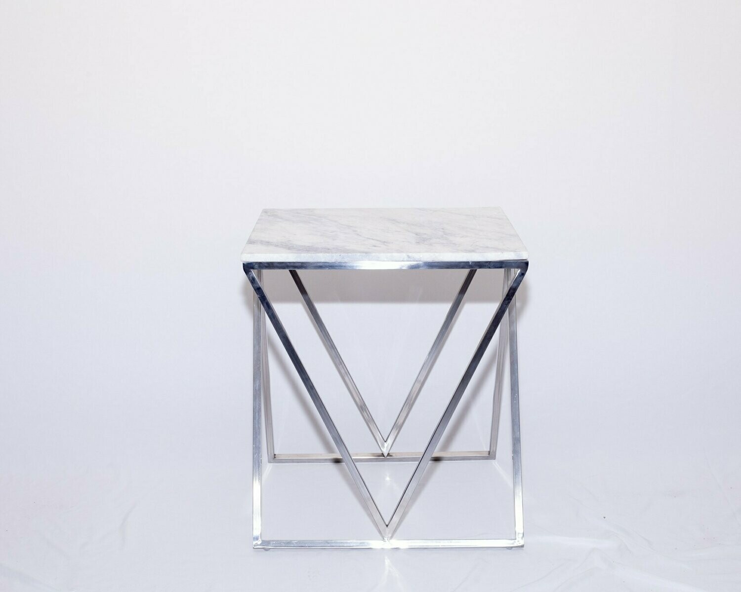 Single Marble End Table