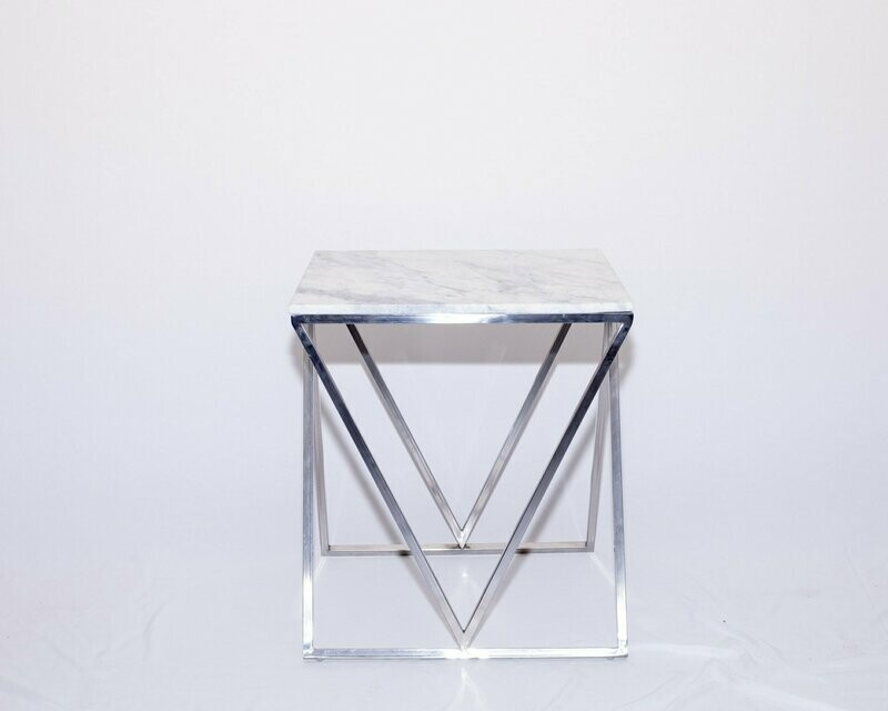 Single Marble End Table