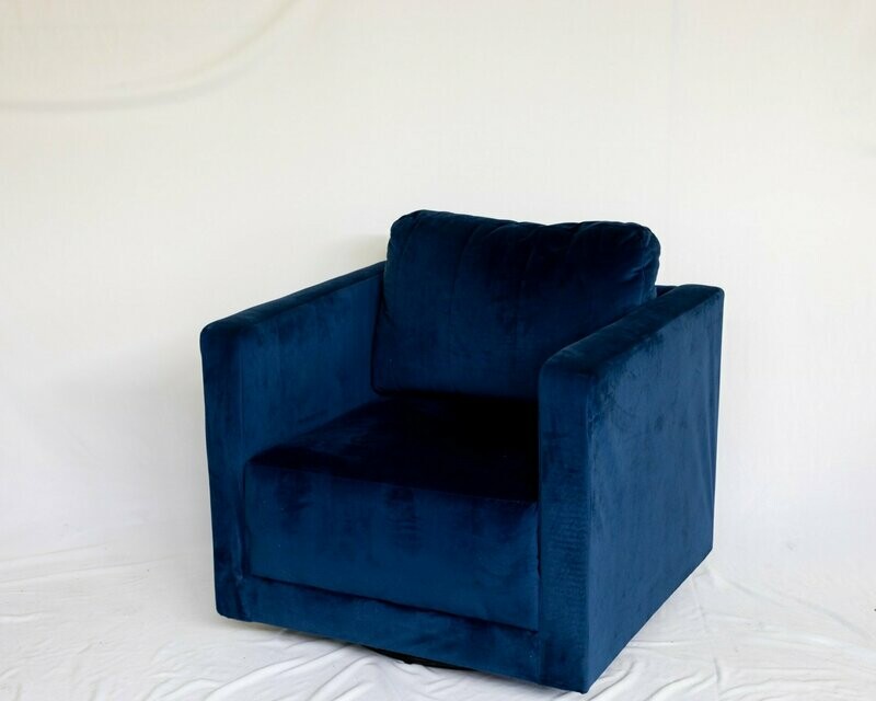 Royal Blue Club Chair