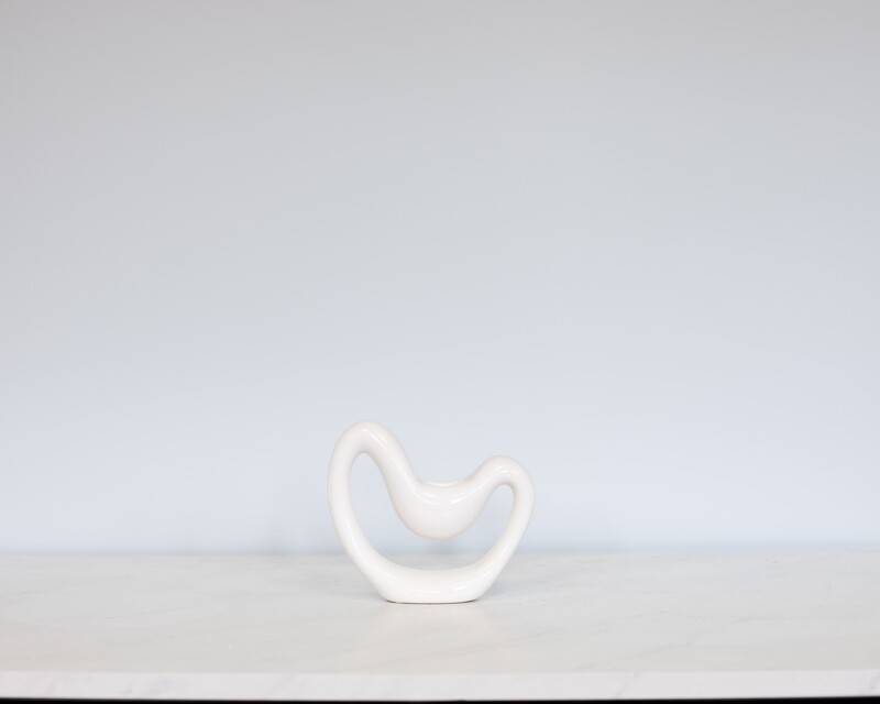 White Heart Decor