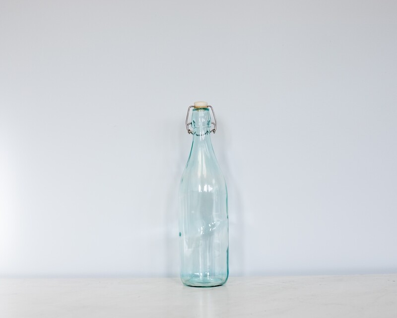 Glass Bottle w/ Cork Top