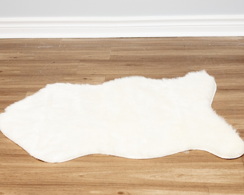 White Faux Sheepskin