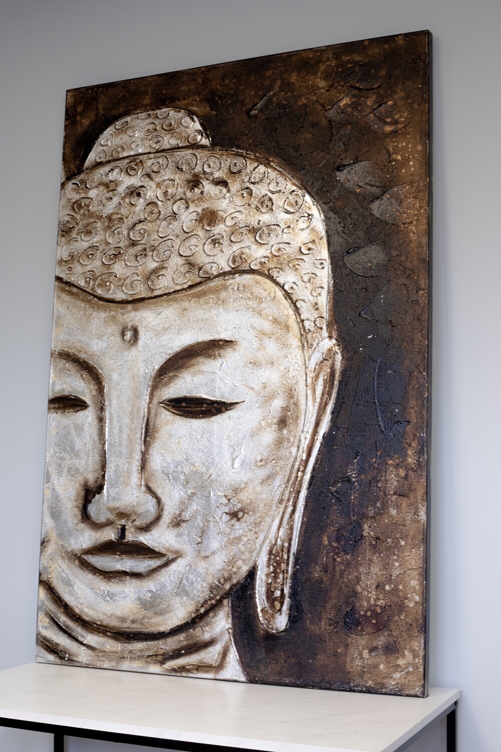 Metallic Buddha Art