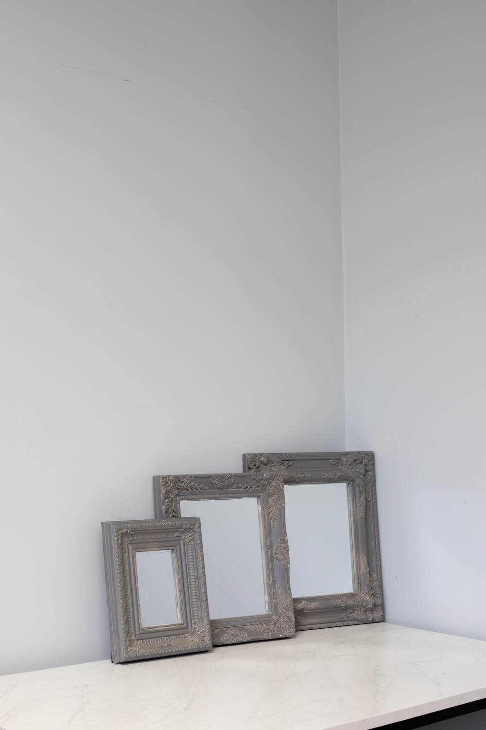 Victorian Grey Mirror - Set Of 3