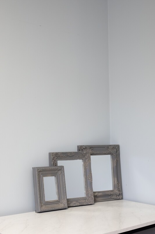 Victorian Grey Mirror - Set Of 3