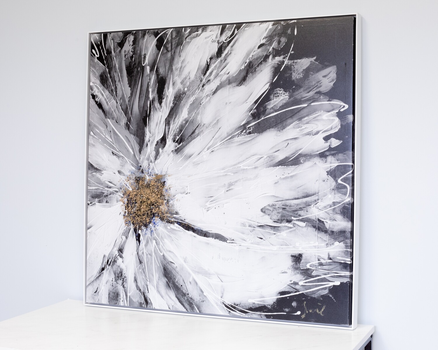 Daisy Framed Canvas