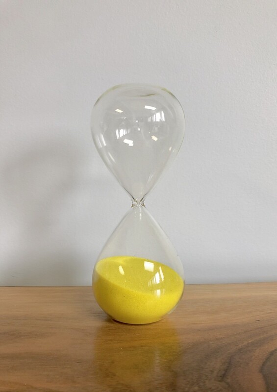 Medium Yellow Hourglass