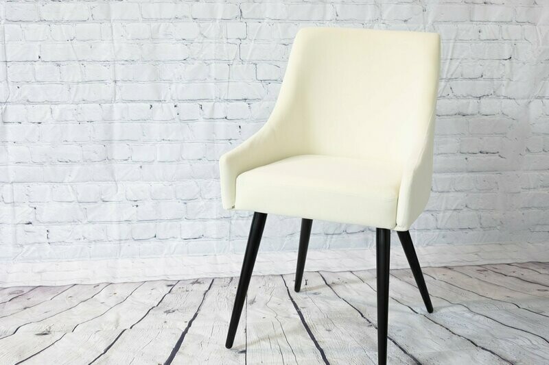 Cream Velvet Chair - Set Of 2