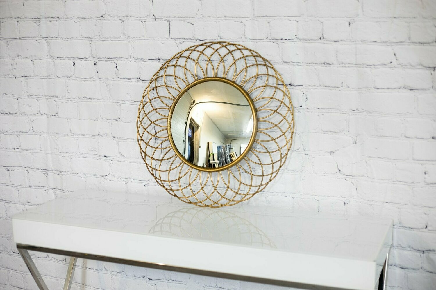 Classic Gold Spiral Mirror