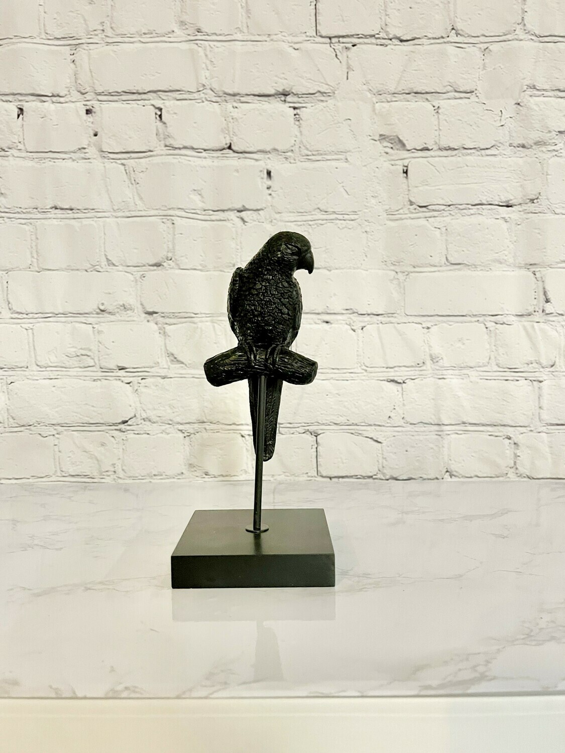Black Bird Shelf Decor