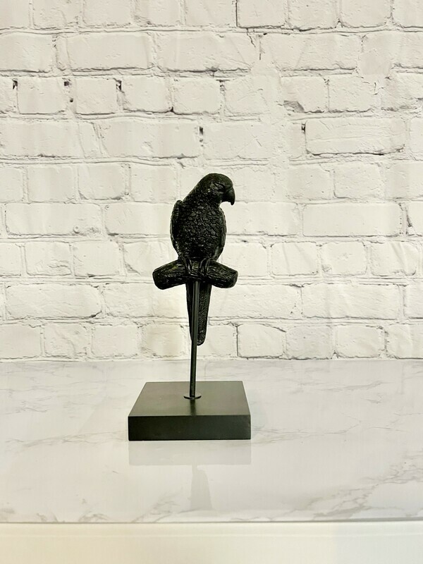 Black Bird Shelf Decor