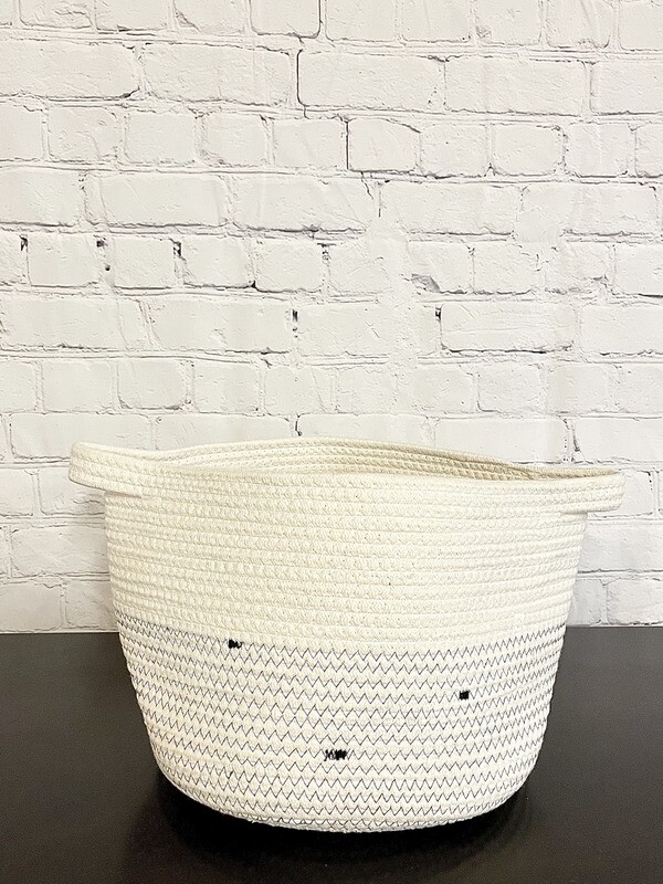 Small Rope Floor Basket