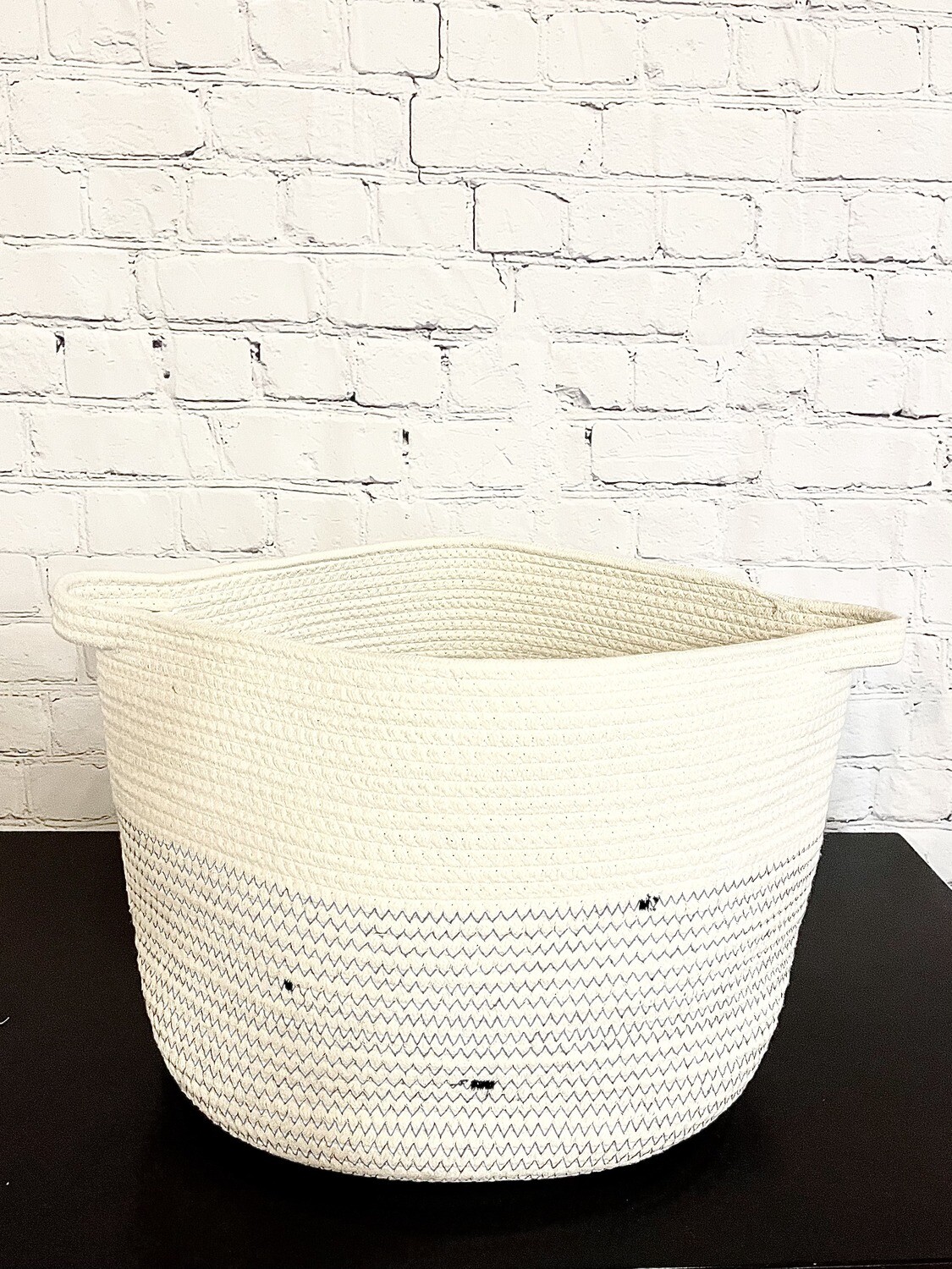 Large Rope Floor Basket