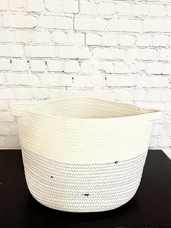 Large Rope Floor Basket