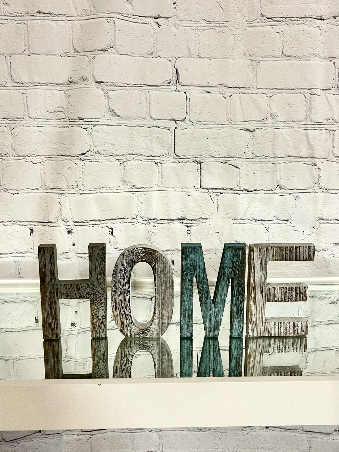 Wooden HOME Letters