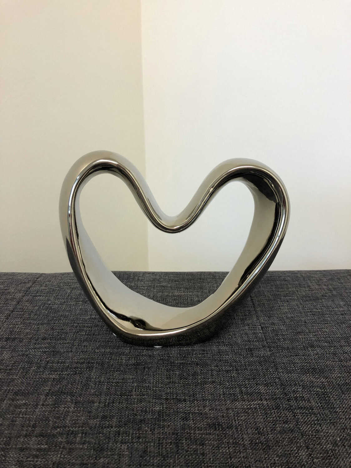 Silver Heart Decor