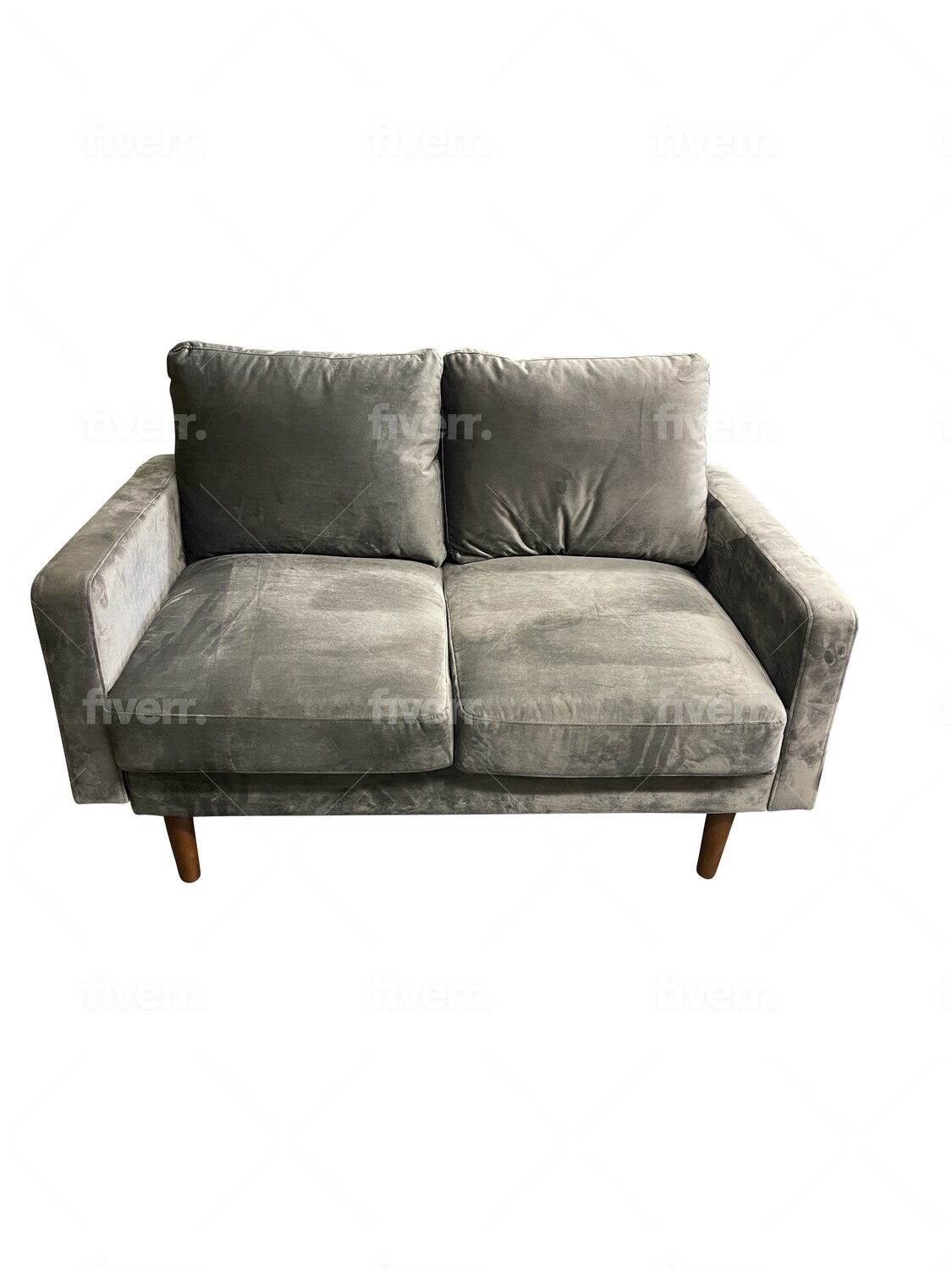 Soft Grey Loveseat