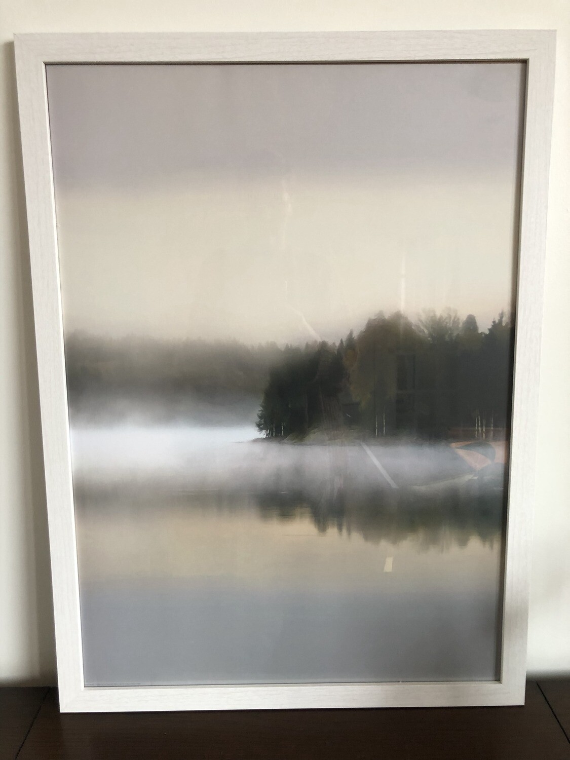 Misty Water Framed Print