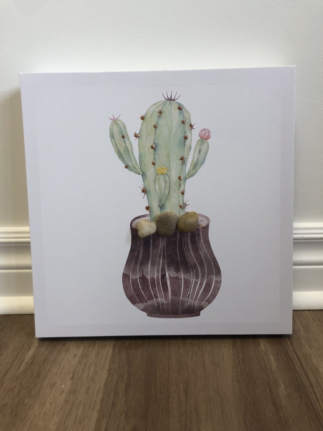 Potted Cactus Canvas
