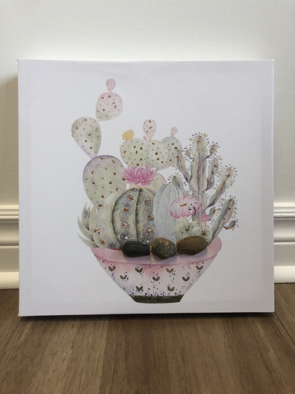 Cactus & Succulent Canvas