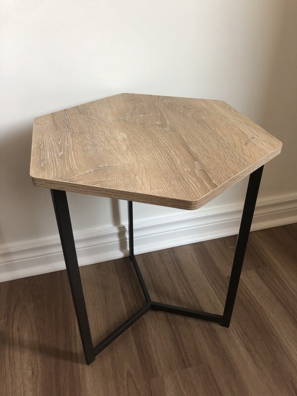 Hexagon End Table - Set Of 2